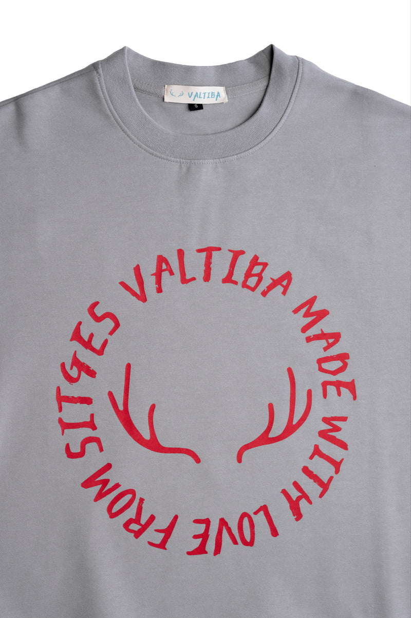 Sweat-shirt gris