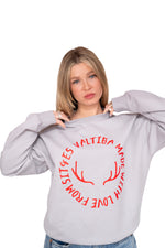 Sweat-shirt gris
