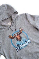 Sweat à capuche gris