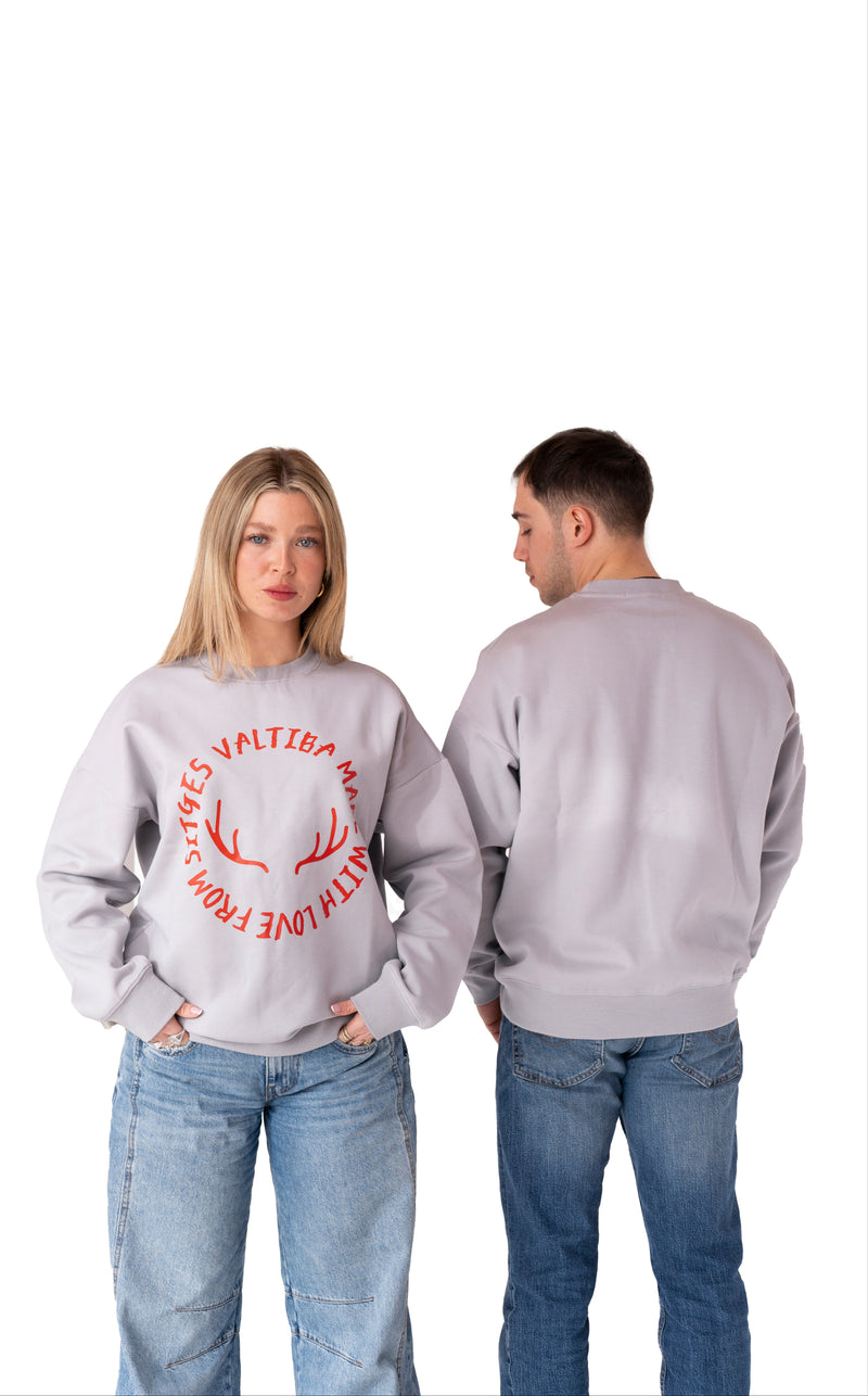 Sweat-shirt gris